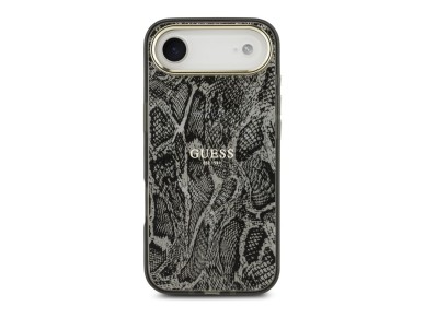 Guess Python Pattern MagSafe Case for iPhone Air - Black Guess Python Pattern MagSafe Case for iPhone Air - Black