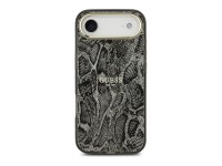 Capa MagSafe com estampado de pitão da Guess para iPhone Air - Preta Capa MagSafe com estampado de pitão da Guess para iPhone Air - Preta
