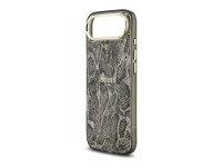 Capa MagSafe com estampado de pitão da Guess para iPhone Air - Preta Capa MagSafe com estampado de pitão da Guess para iPhone Air - Preta