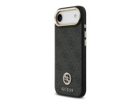 Funda Guess 4G Strass Logo & Big Strap Metal Buttons MagSafe para iPhone Air - Negra Funda Guess 4G Strass Logo & Big Strap Metal Buttons MagSafe para iPhone Air - Negra
