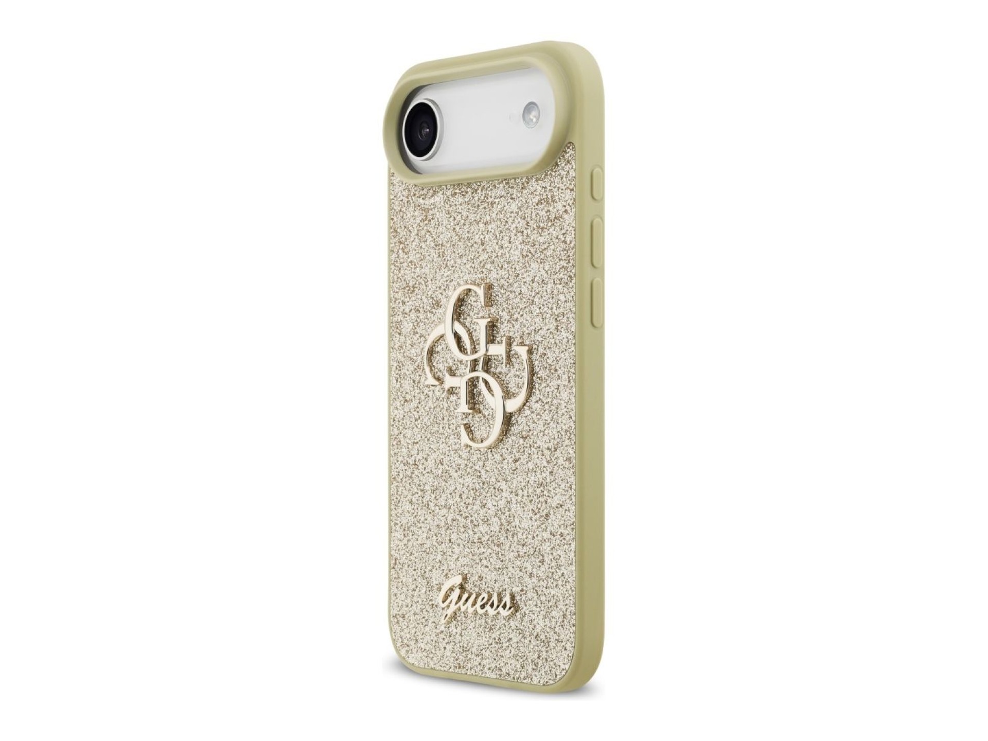Guess Fixed Glitter Big 4G case for iPhone Air - gold