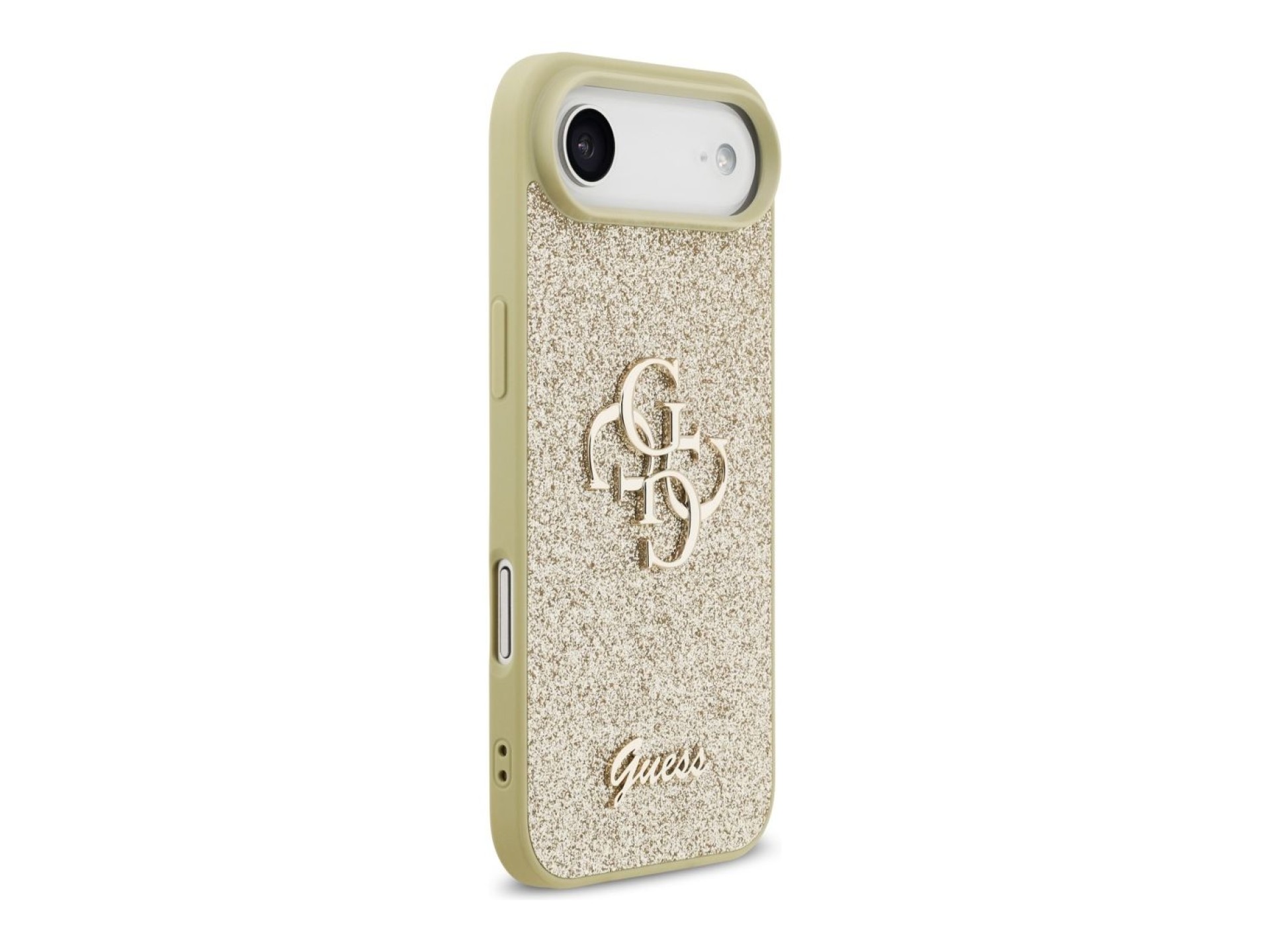 Guess Fixed Glitter Big 4G case for iPhone Air - gold