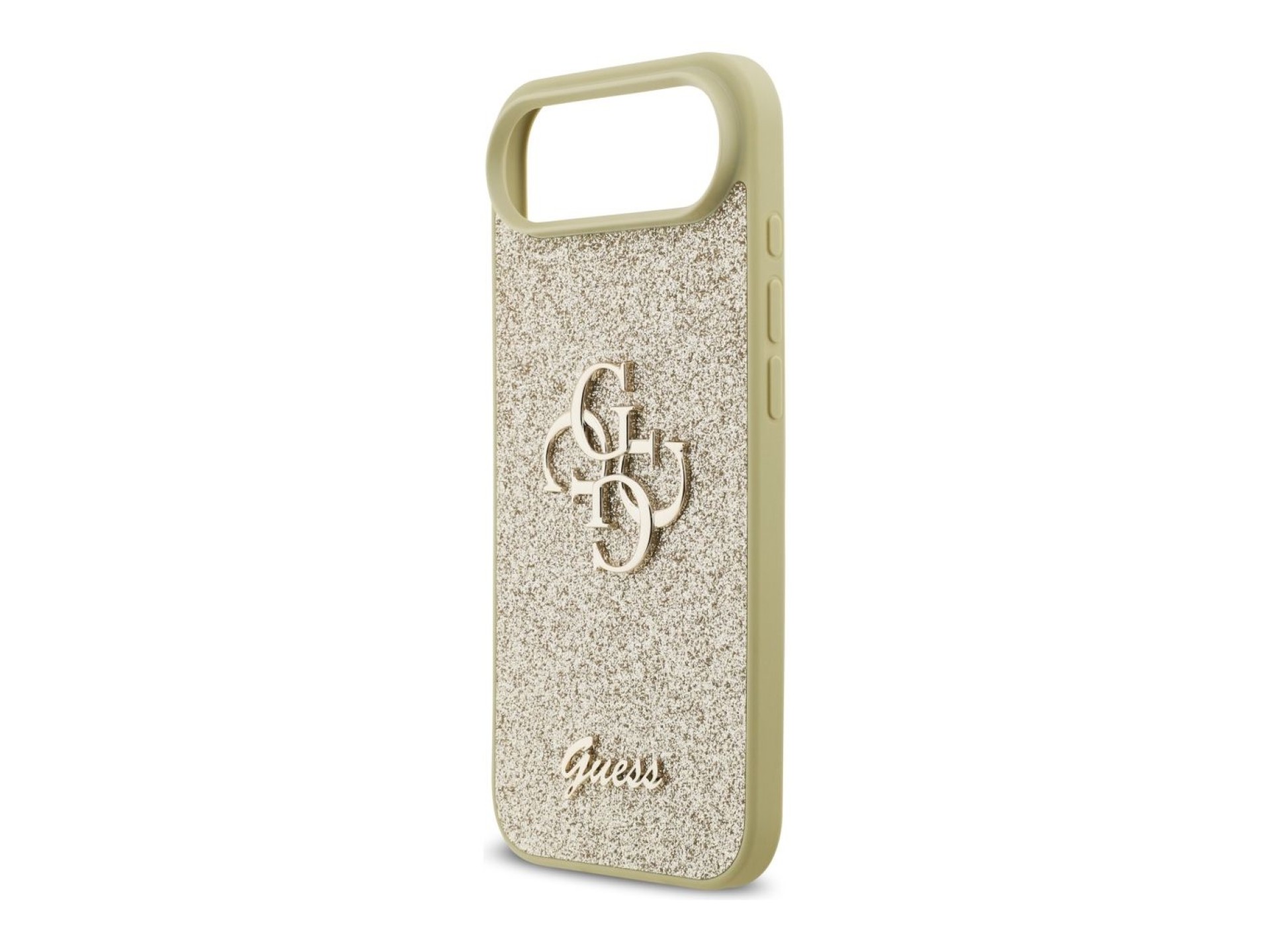 Guess Fixed Glitter Big 4G case for iPhone Air - gold