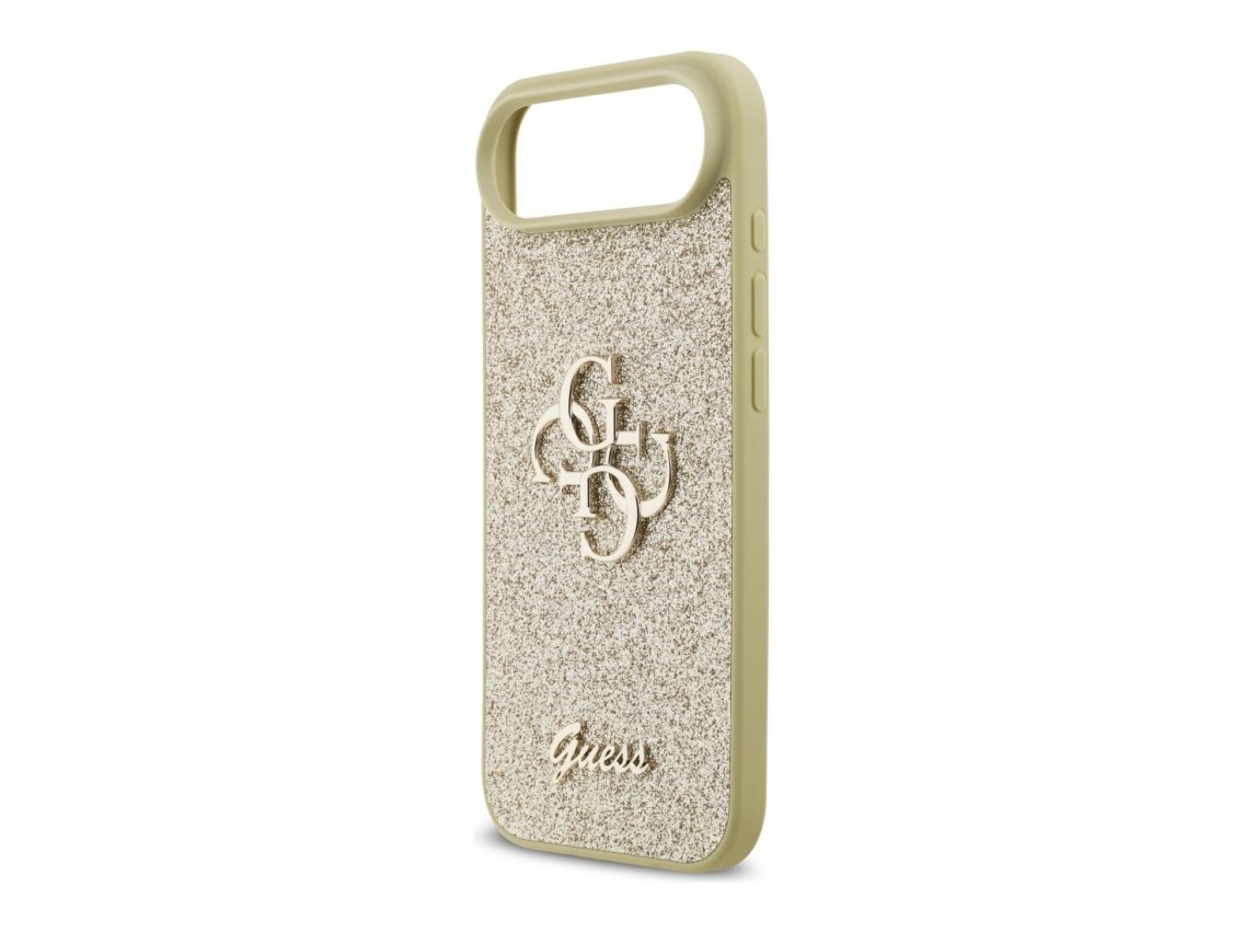 Guess Fixed Glitter Big 4G case for iPhone Air - gold