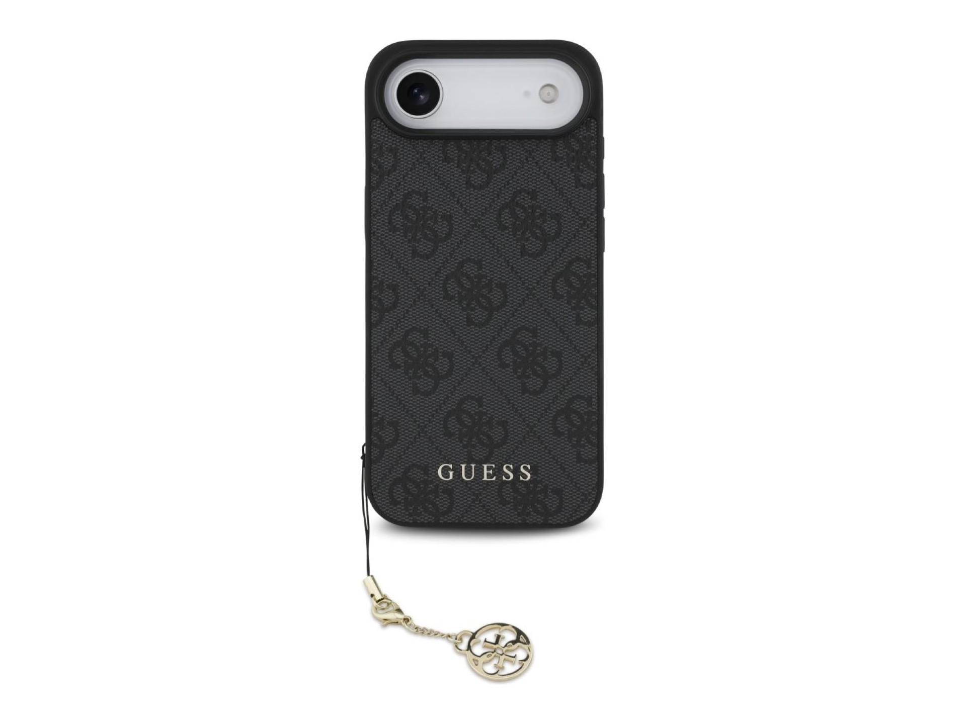 Funda Guess 4G Charms Collection MagSafe para iPhone Air - negra