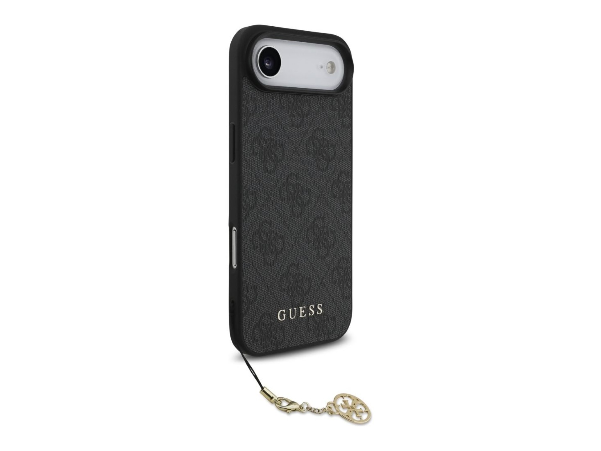 Funda Guess 4G Charms Collection MagSafe para iPhone Air - negra