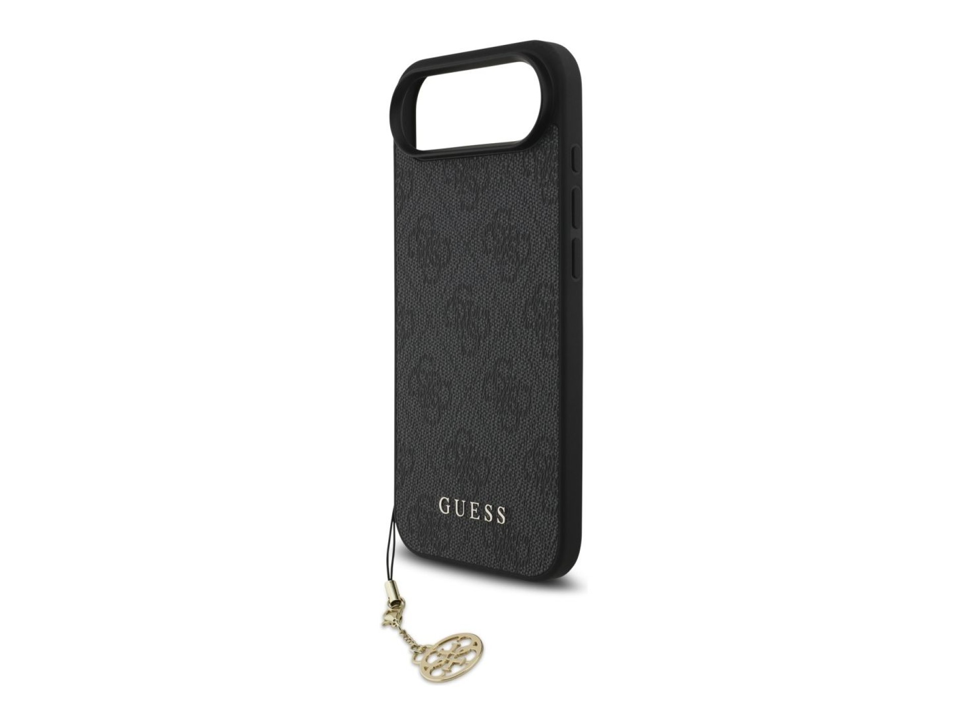 Funda Guess 4G Charms Collection MagSafe para iPhone Air - negra