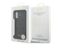 Capa MagSafe Guess 4G Charms Collection para iPhone 17 - preta Capa MagSafe Guess 4G Charms Collection para iPhone 17 - preta