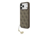 Guess 4G Charms Collection MagSafe case for iPhone 17 Pro Max - brown Guess 4G Charms Collection MagSafe case for iPhone 17 Pro Max - brown