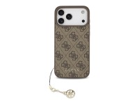 Guess 4G Charms Collection MagSafe case for iPhone 17 Pro Max - brown Guess 4G Charms Collection MagSafe case for iPhone 17 Pro Max - brown