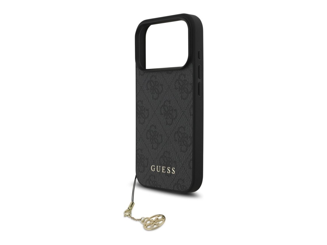 Guess 4G Charms Collection MagSafe case for iPhone 17 Pro - black