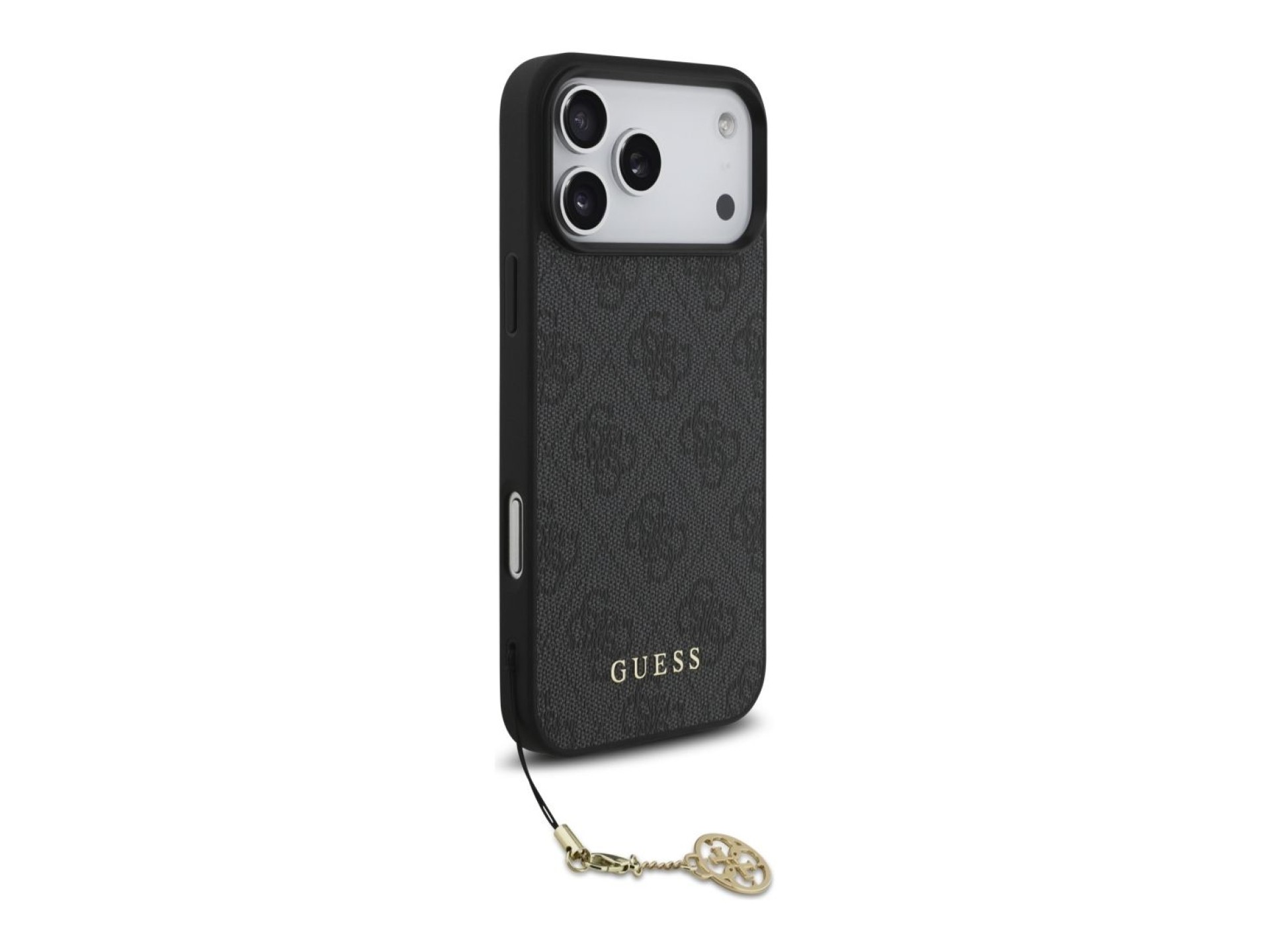 Funda Guess 4G Charms Collection MagSafe para iPhone 17 Pro Max - negra