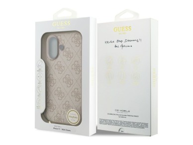 Guess 4G Charms Collection MagSafe Case for iPhone 17 - Pink