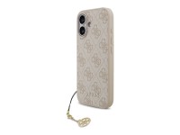 Capa MagSafe Guess 4G Charms Collection para iPhone 17 - Rosa