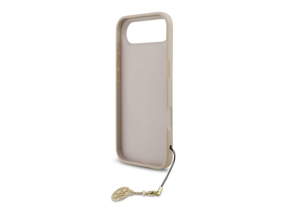 Funda Guess 4G Charms Collection MagSafe para iPhone Air - Rosa