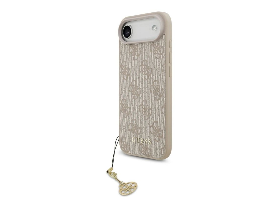 Funda Guess 4G Charms Collection MagSafe para iPhone Air - Rosa