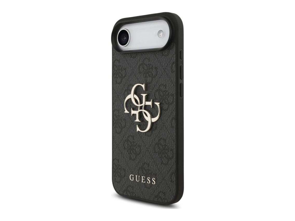 Funda Guess 4G con correa y logo clásico para iPhone Air - negra
