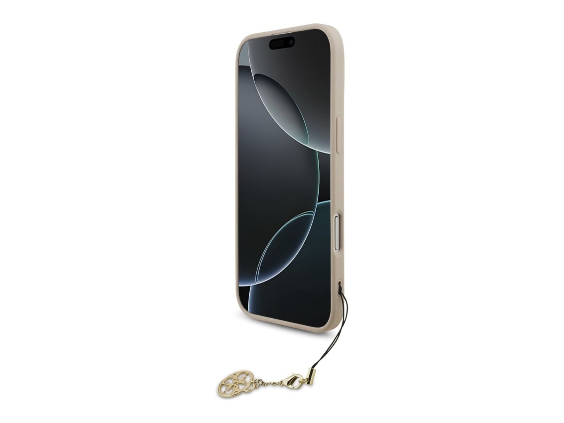 Funda Guess 4G Charms Collection MagSafe para iPhone Air - Rosa