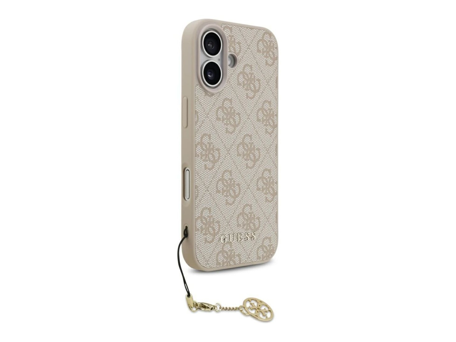 Capa MagSafe Guess 4G Charms Collection para iPhone 17 - Rosa