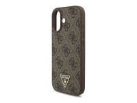 Capa Guess 4G Strap Triangle Logo MagSafe para iPhone 17 - castanho Capa Guess 4G Strap Triangle Logo MagSafe para iPhone 17 - castanho