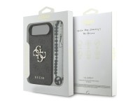 Funda Guess 4G con correa y logo clásico para iPhone Air - negra Funda Guess 4G con correa y logo clásico para iPhone Air - negra