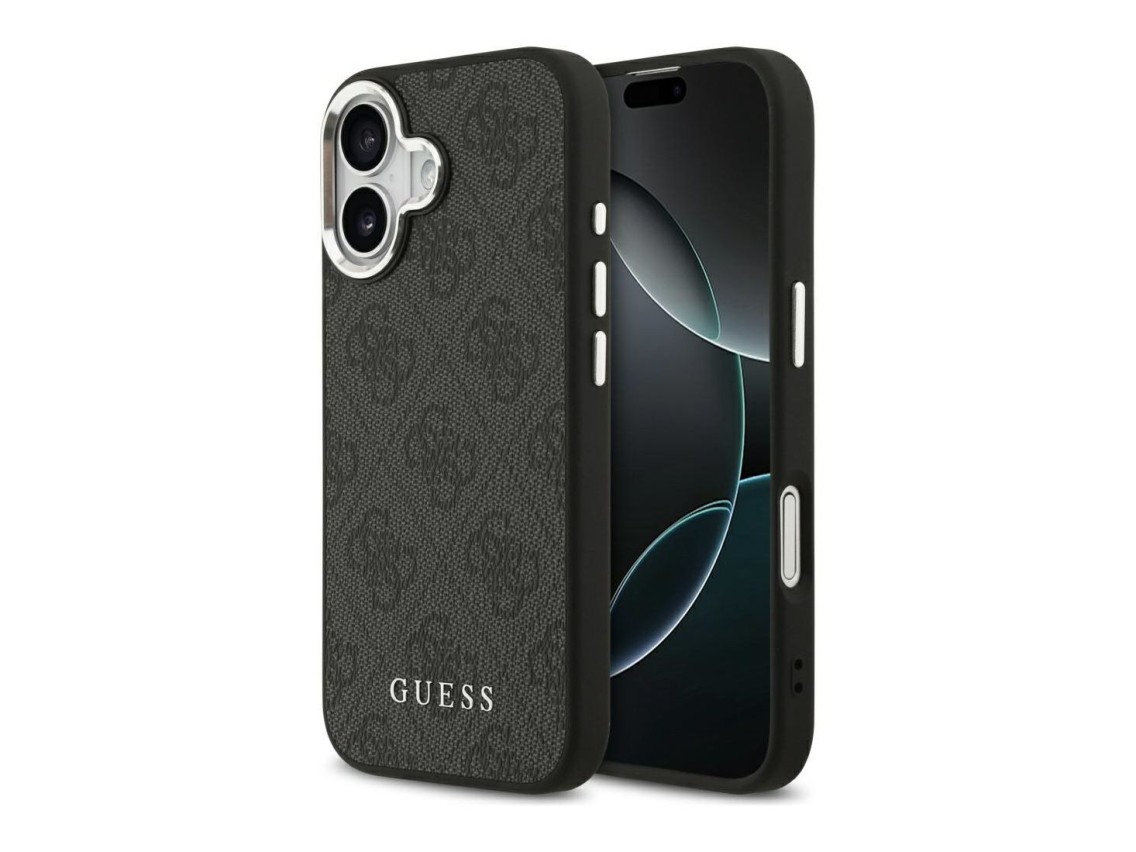 Funda Guess 4G Classic Logo MagSafe para iPhone 17 - negra