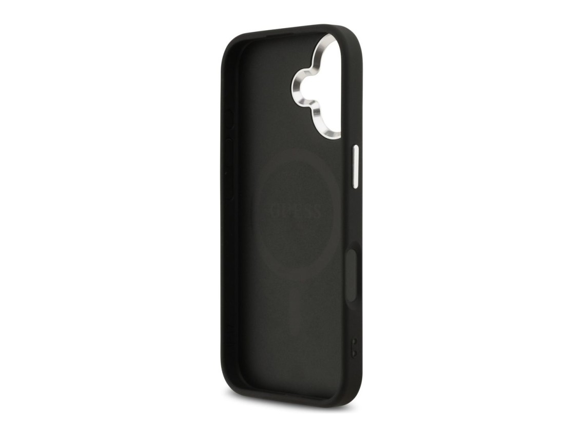 Funda Guess 4G Classic Logo MagSafe para iPhone 17 - negra