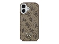 Funda Guess 4G Triangle Logo MagSafe para iPhone 17 - marrón Funda Guess 4G Triangle Logo MagSafe para iPhone 17 - marrón