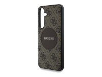 Funda Guess 4G Round Patch Classic Logo MagSafe para Samsung Galaxy S25 Plus - Marrón Funda Guess 4G Round Patch Classic Logo MagSafe para Samsung Galaxy S25 Plus - Marrón