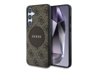 Funda Guess 4G Round Patch Classic Logo MagSafe para Samsung Galaxy S25 Plus - Marrón Funda Guess 4G Round Patch Classic Logo MagSafe para Samsung Galaxy S25 Plus - Marrón