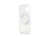 Guess IML Flowers Wreath MagSafe Case for iPhone 16 Plus - Clear Guess IML Flowers Wreath MagSafe Case for iPhone 16 Plus - Clear