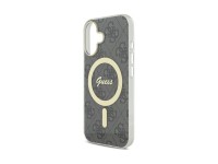 Capa Guess IML 4G MagSafe para iPhone 16 - preta Capa Guess IML 4G MagSafe para iPhone 16 - preta
