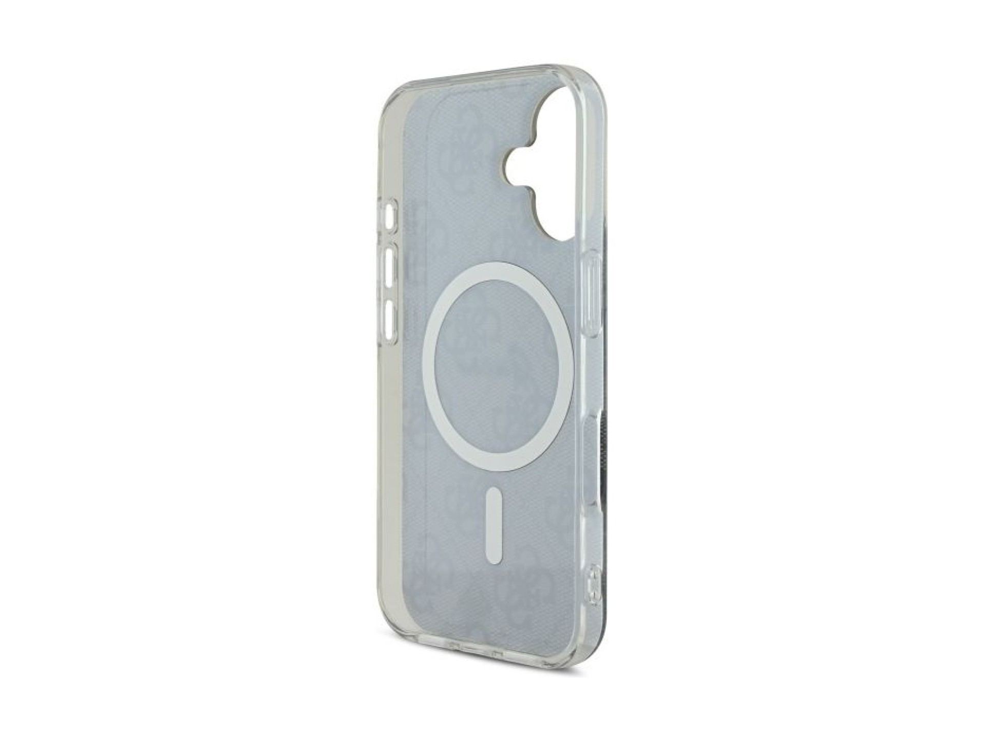 Capa Guess IML 4G MagSafe para iPhone 16 - preta