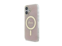 Guess IML 4G MagSafe iPhone 16 Case - Pink Guess IML 4G MagSafe iPhone 16 Case - Pink