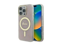Guess IML 4G MagSafe Case for iPhone 16 Pro Max - Pink