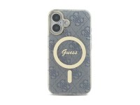 Capa Guess IML 4G MagSafe para iPhone 16 - Azul