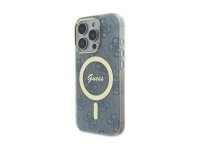 Guess IML 4G MagSafe Case for iPhone 16 Pro Max - Blue Guess IML 4G MagSafe Case for iPhone 16 Pro Max - Blue