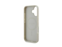 Guess Peony Script Logo MagSafe Case for iPhone 16 - White Guess Peony Script Logo MagSafe Case for iPhone 16 - White