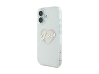 Funda Guess IML Heart para iPhone 16 - Transparente Funda Guess IML Heart para iPhone 16 - Transparente