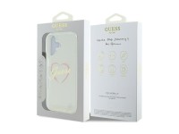 Funda Guess IML Heart para iPhone 16 - Transparente Funda Guess IML Heart para iPhone 16 - Transparente