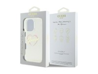 Funda Guess IML Heart para iPhone 16 Pro - Transparente Funda Guess IML Heart para iPhone 16 Pro - Transparente