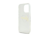 Funda Guess IML Heart para iPhone 16 Pro - Transparente Funda Guess IML Heart para iPhone 16 Pro - Transparente