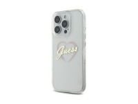 Funda Guess IML Heart para iPhone 16 Pro - Transparente Funda Guess IML Heart para iPhone 16 Pro - Transparente