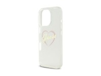 Funda Guess IML Heart para iPhone 16 Pro - Transparente Funda Guess IML Heart para iPhone 16 Pro - Transparente