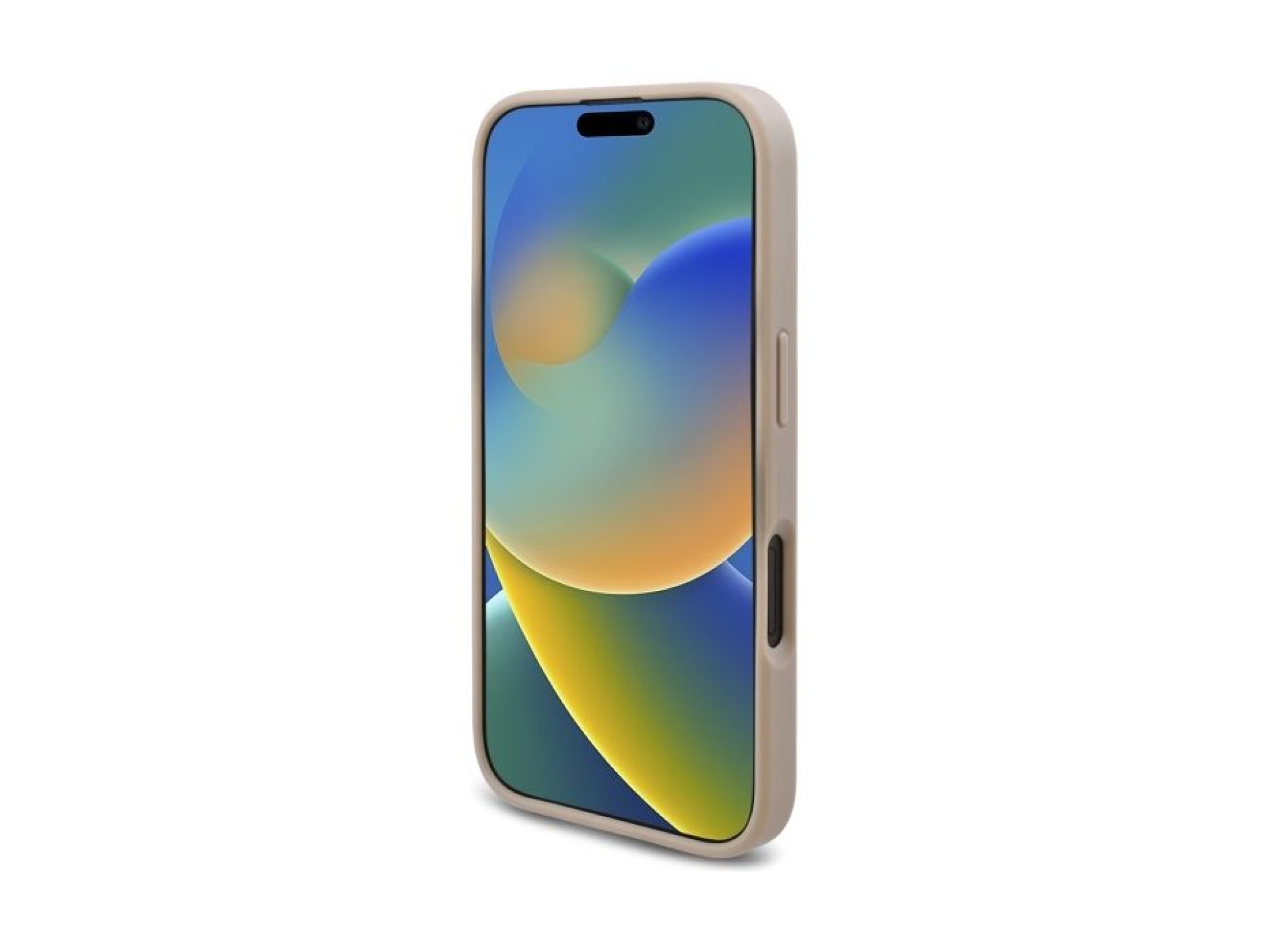 Guess New 4G Triangle Case for iPhone 16 - White