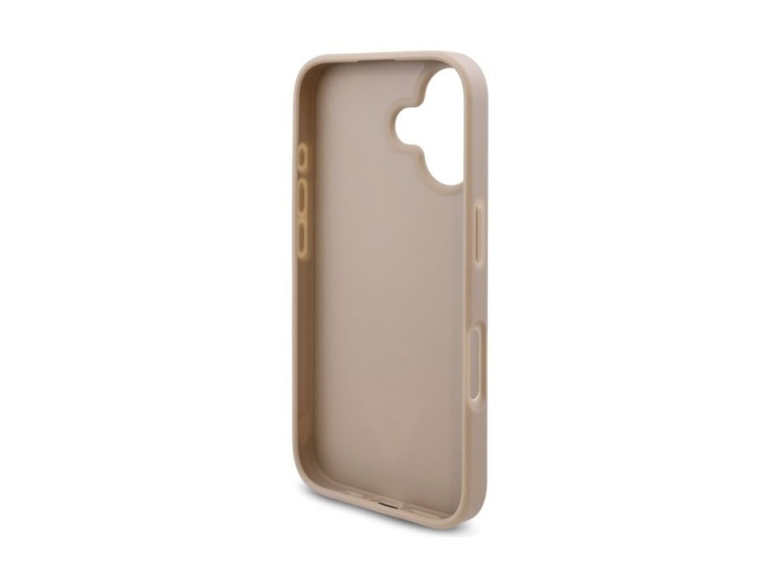 Guess New 4G Triangle Case for iPhone 16 - White