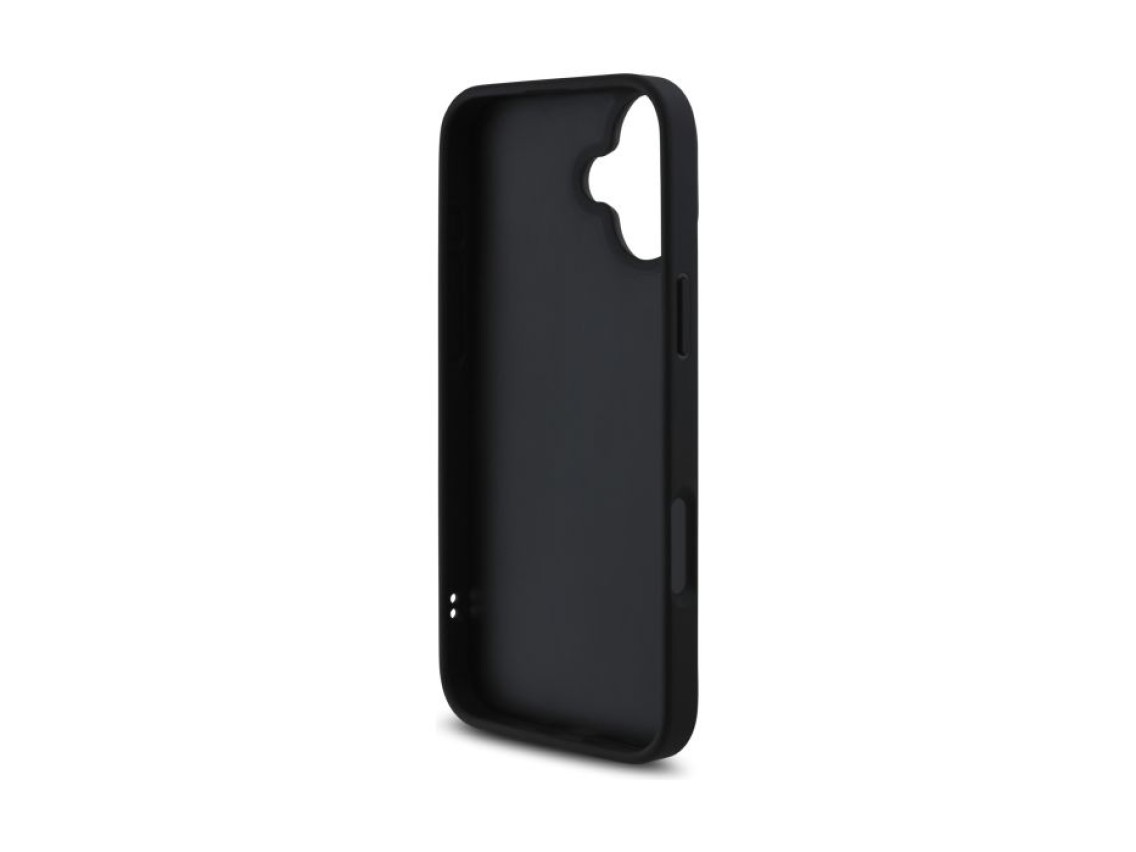 Funda Guess New 4G Triangle para iPhone 16 - negra