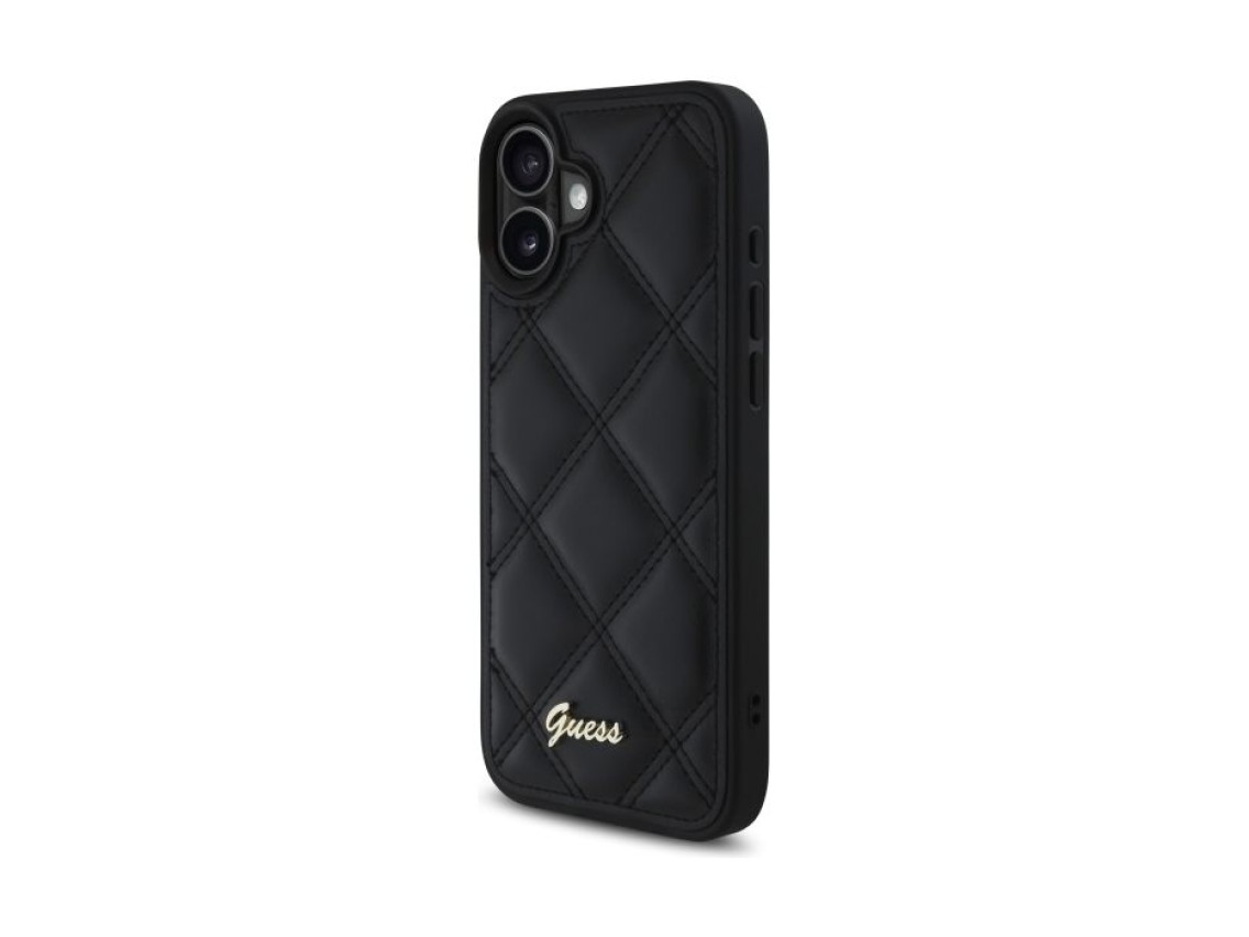 Funda Guess New 4G Triangle para iPhone 16 - negra