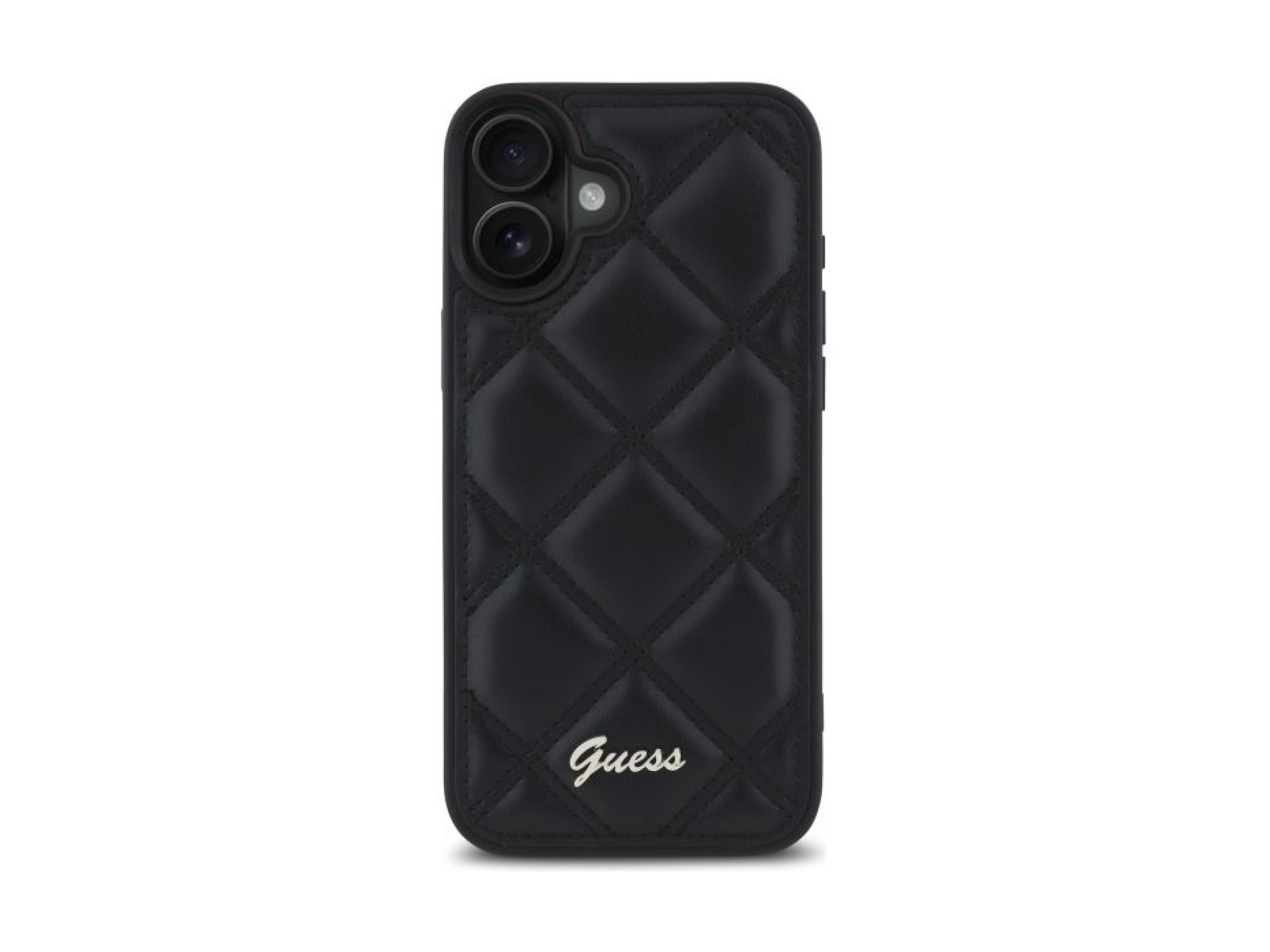 Funda Guess New 4G Triangle para iPhone 16 - negra