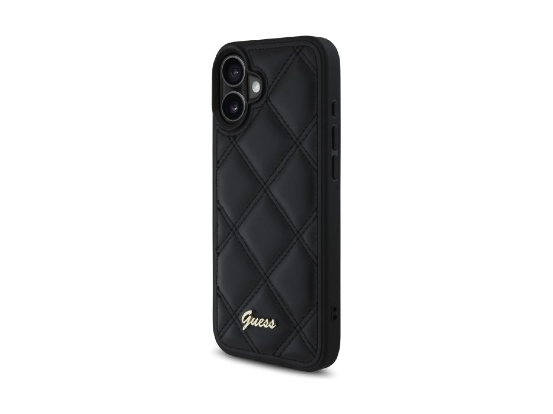 Funda Guess New 4G Triangle para iPhone 16 - negra